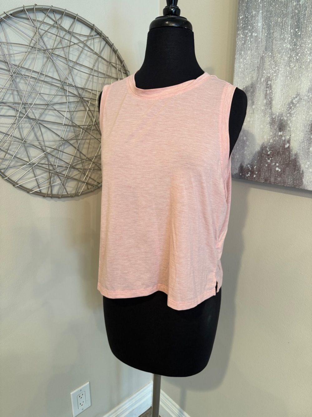 Light Green Sleeveless Women’s Tank Top size large